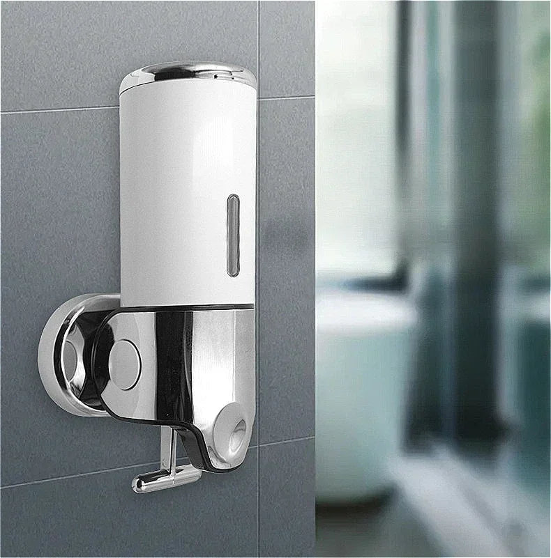 Wall-Mounted Soap & Shampoo Dispenser