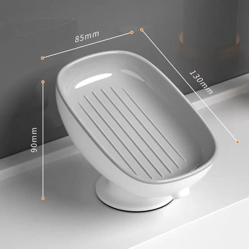 Creative Suction Cup Soap Dish – Bathroom Soap Holder