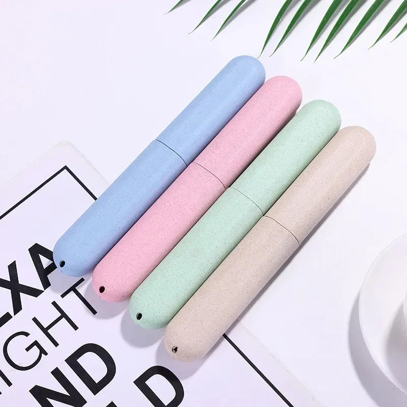 Portable Toothbrush Storage Case – Dust-Proof Travel Holder