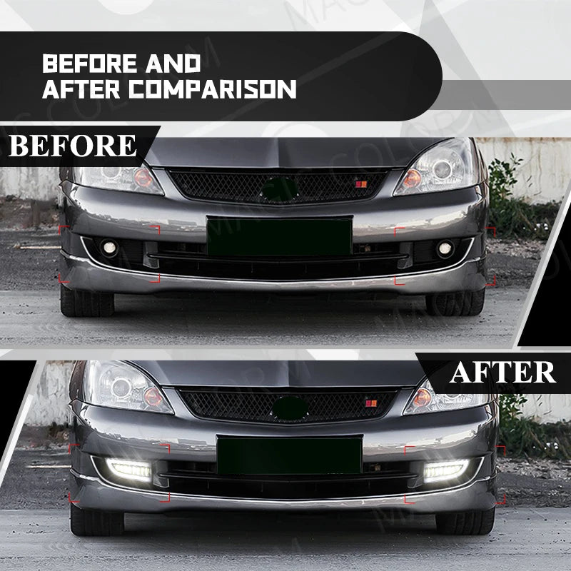 LED DRL Headlight & Fog Lamp