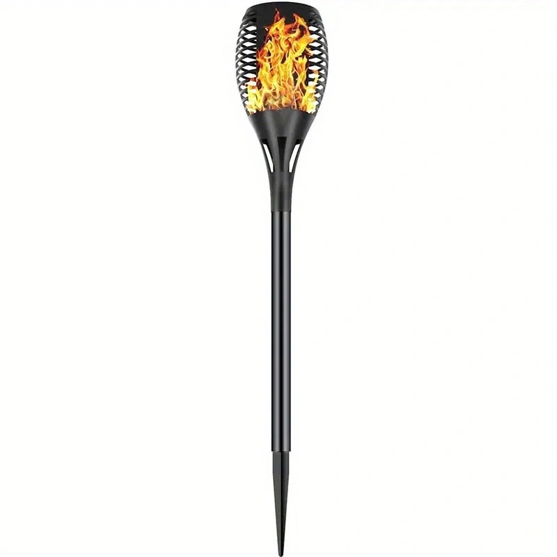 12LED Solar Flame Torch Light