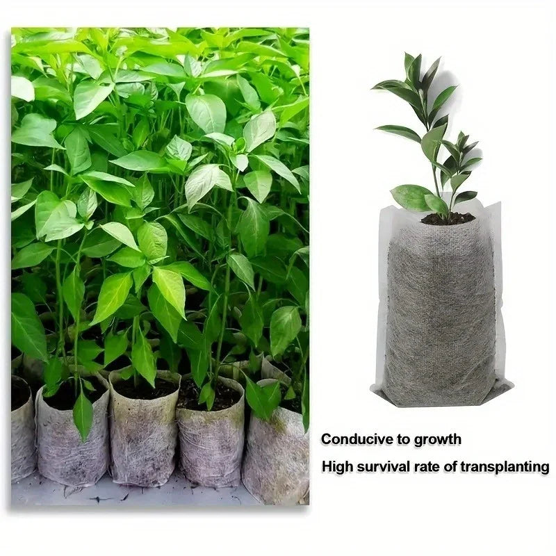 8x10cm Non-Woven Plant Nursery Pots