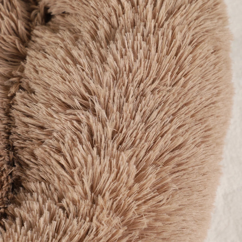 Fluffy Dog & Cat Bed Basket