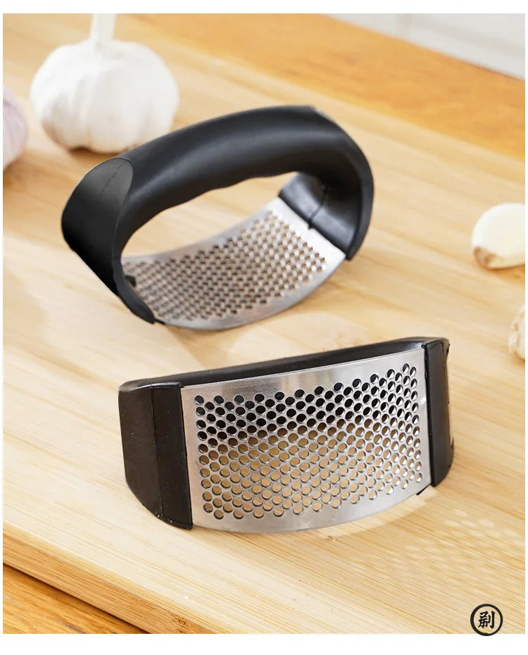 Stainless Steel Garlic Press