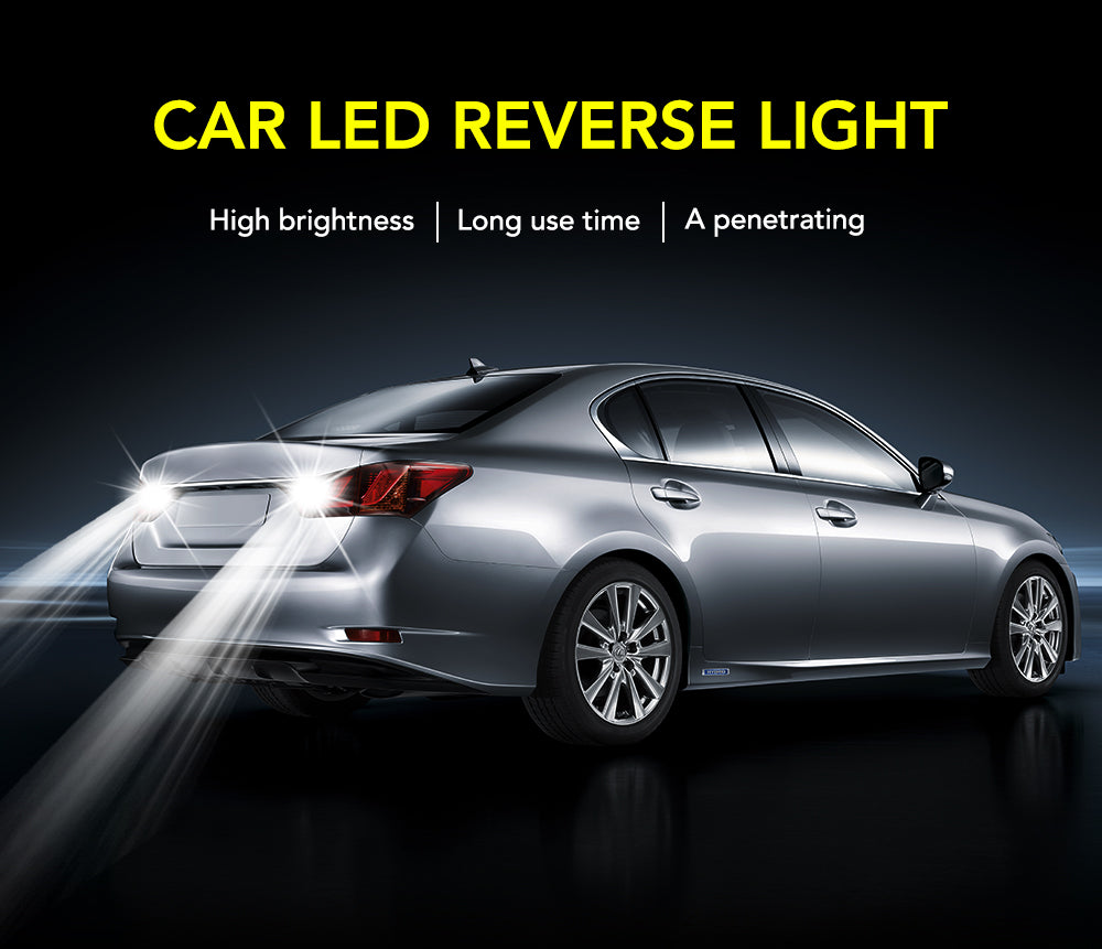1PC BA15S P21W 1156 LED Reverse Light Bulb