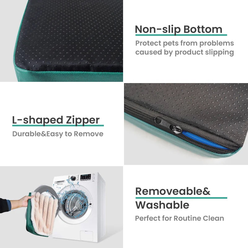 Removable Zipper Dog & Cat Bed Mat