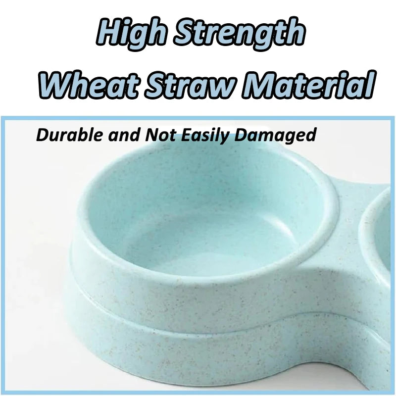 Double Stainless Steel Pet Bowl