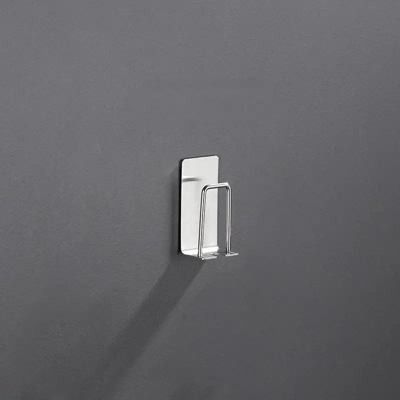 Stainless Steel Wall-Mounted Toothbrush Holder