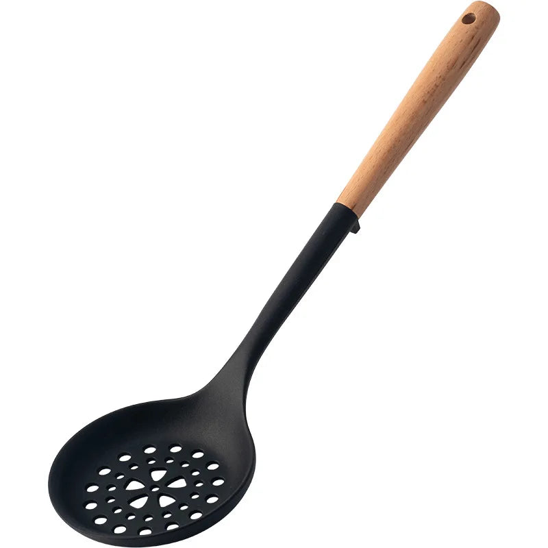 Wooden Handle Silicone Cooking Spatula