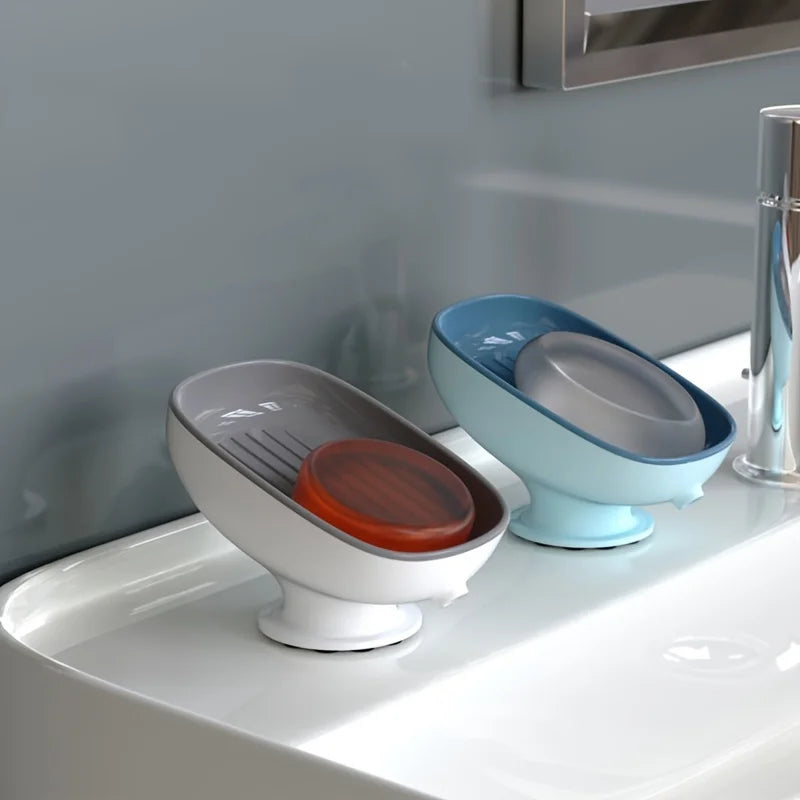 Creative Suction Cup Soap Dish – Bathroom Soap Holder