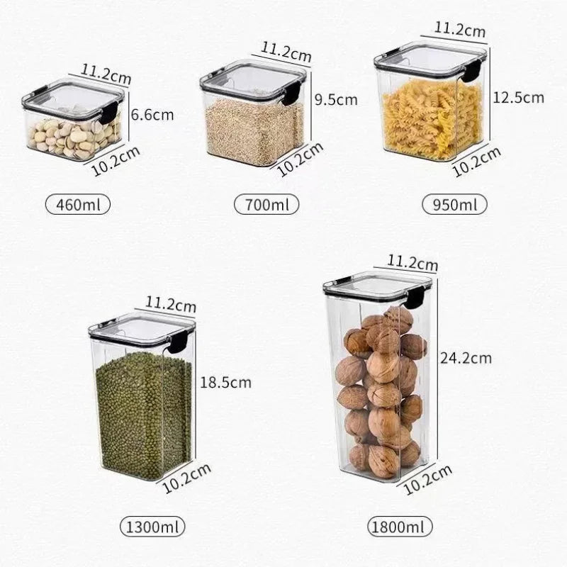 Large Capacity Sealed Kitchen Storage Container