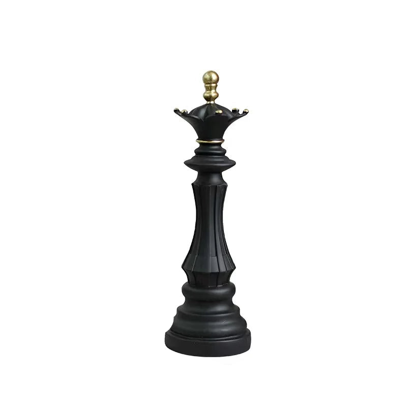 King, Queen & Knight Decorative Statue for Home & Office