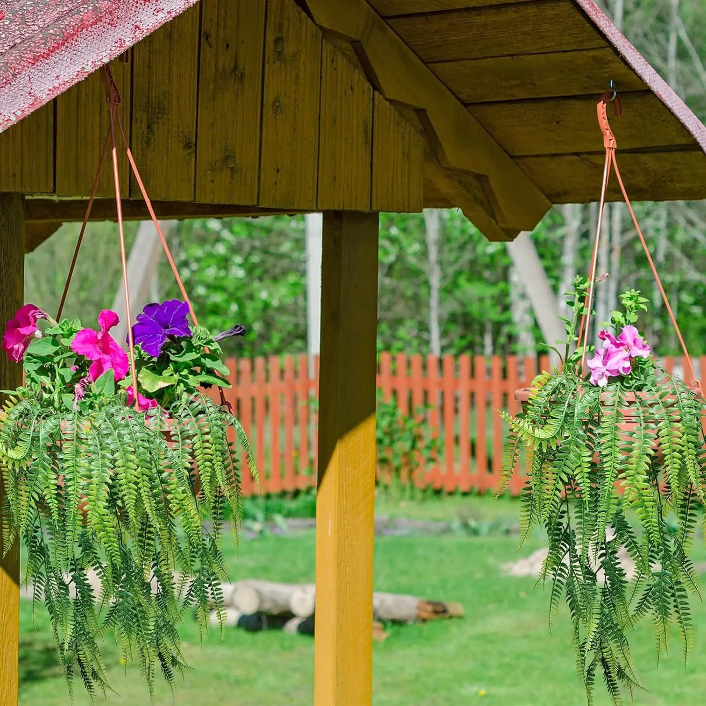 Artificial Persian Grass Hanging Plant