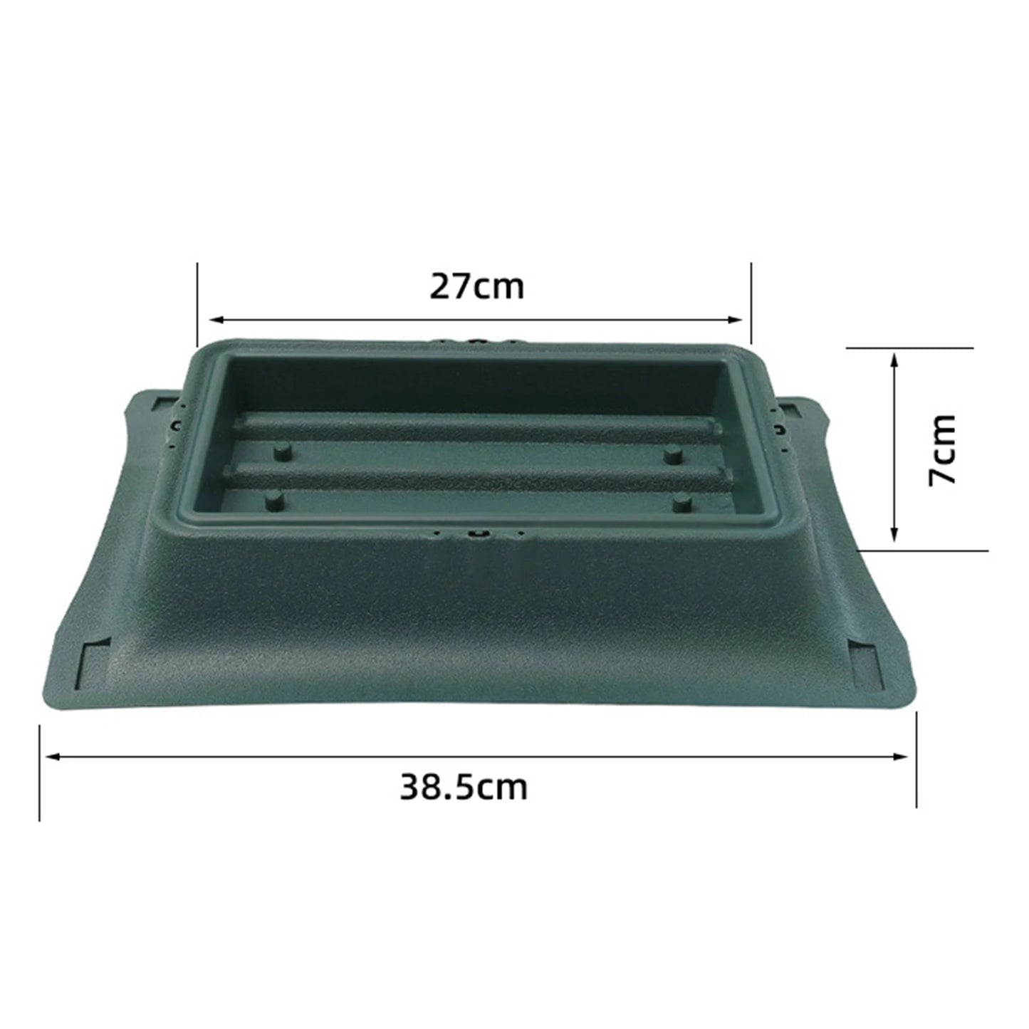 Railing & Window Box Flower Pot for Garden & Yard