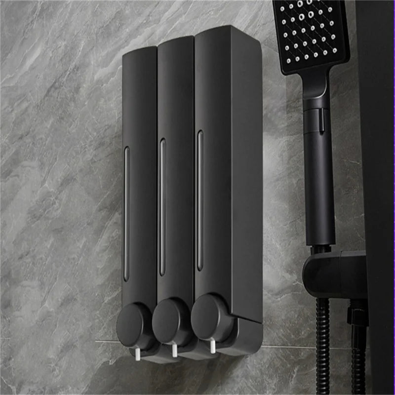 420ml Wall-Mounted Soap & Shampoo Dispenser