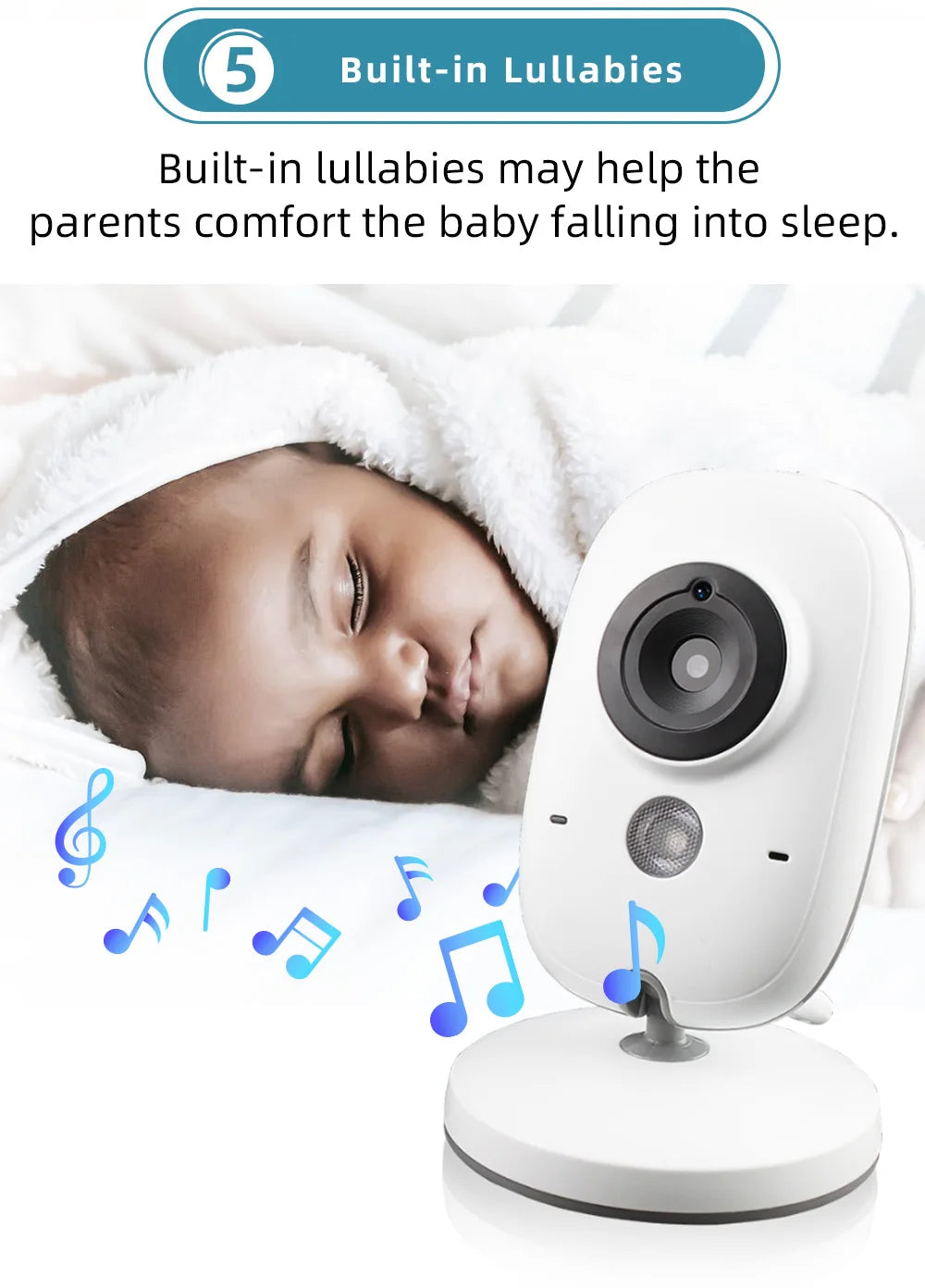 TakTark 3.2" Wireless Baby Monitor