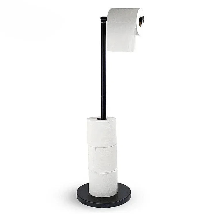 Freestanding Stainless Steel Toilet Paper Holder – Anti-Rust
