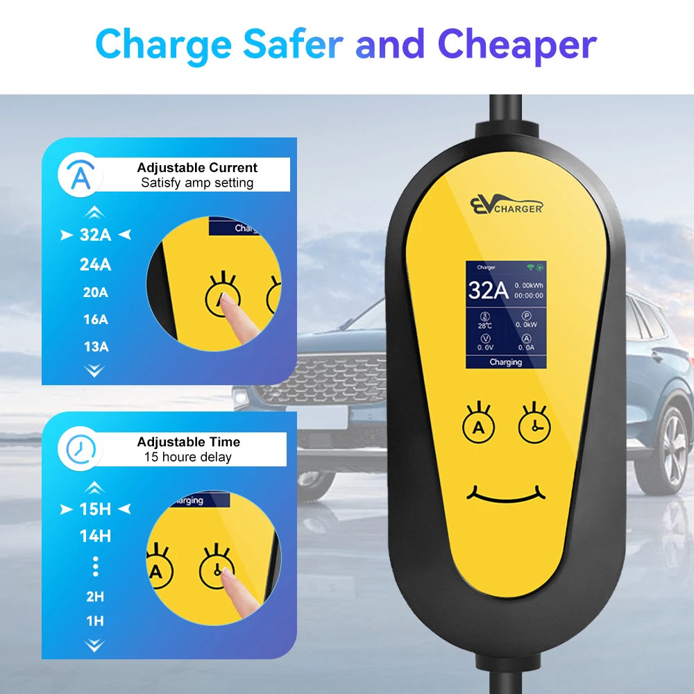 JDMEX 7KW Portable EV Charger