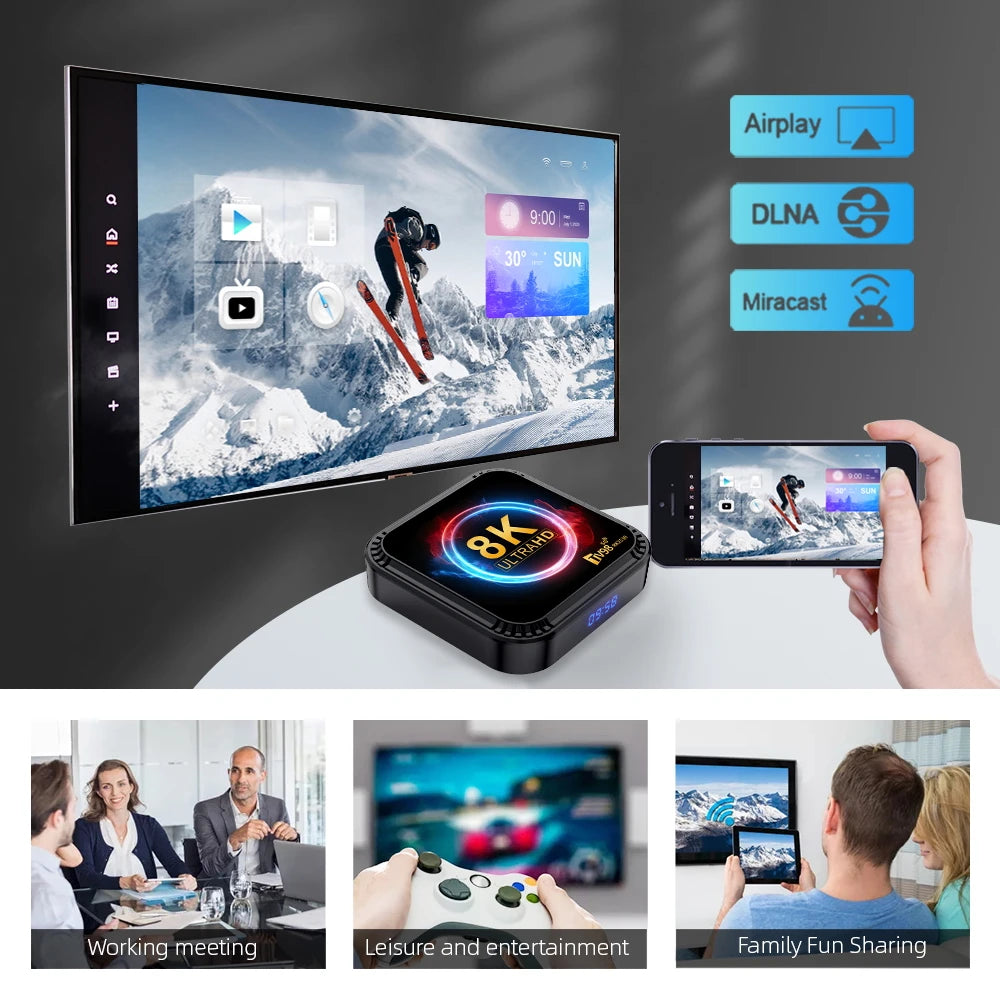 TV98 RK3528 Ultra HD 8K Smart TV Box