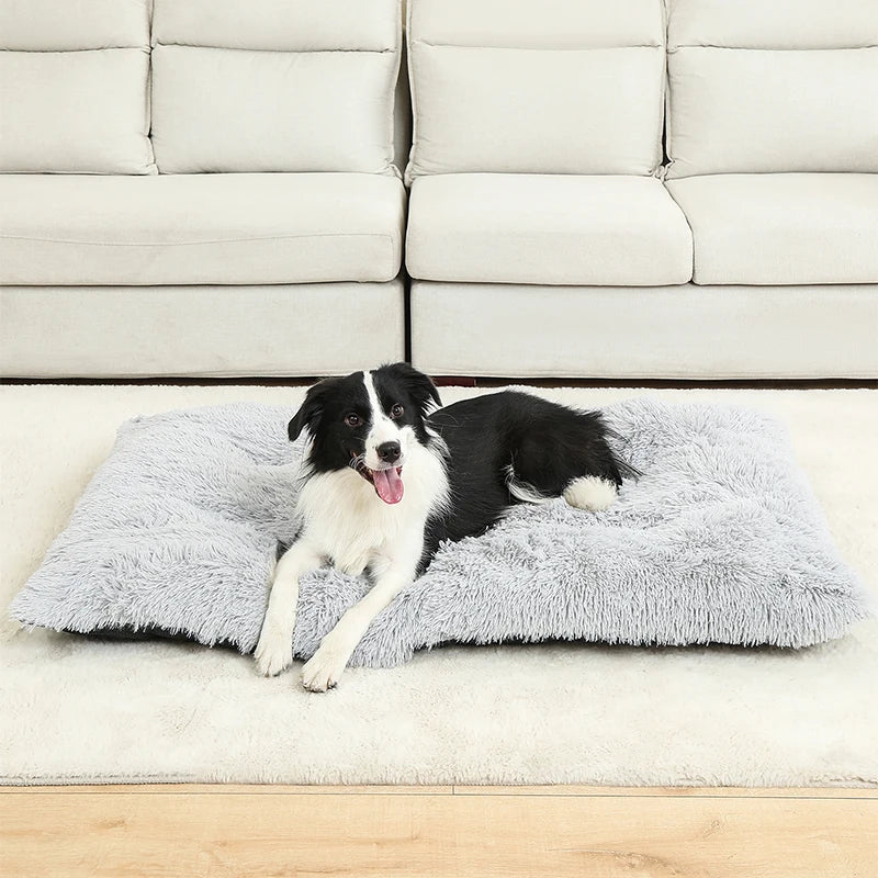 Soft Plush Dog & Cat Bed Basket