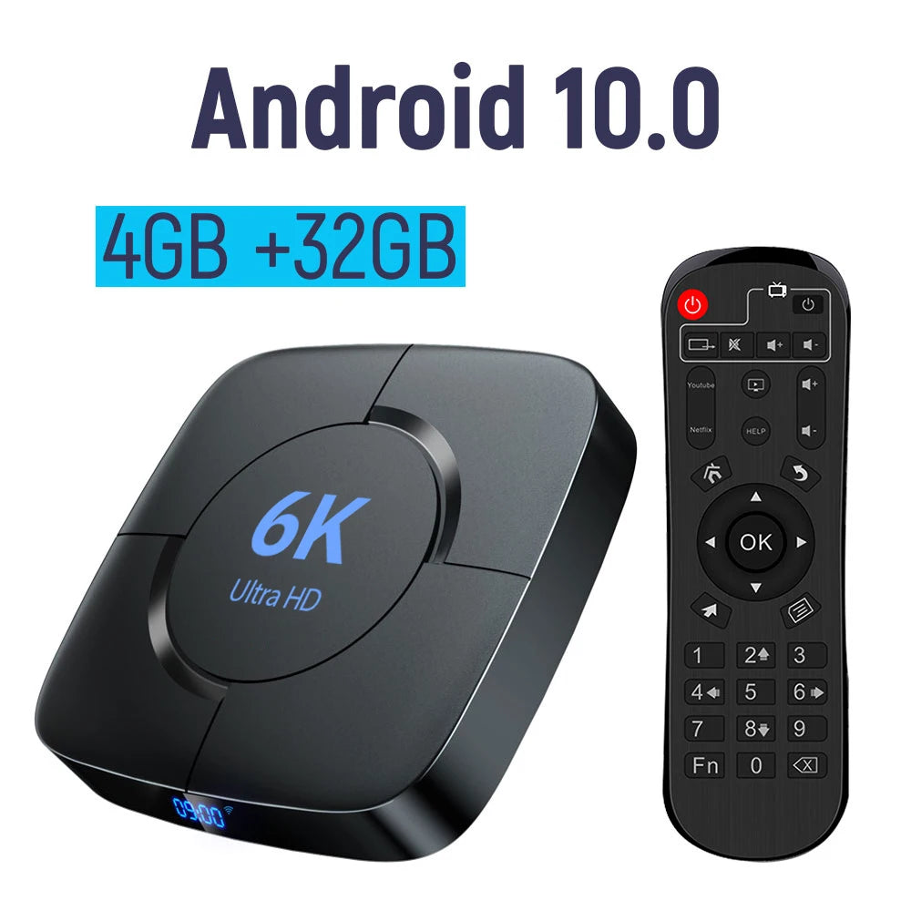 HONGTOP 6K Smart TV Box
