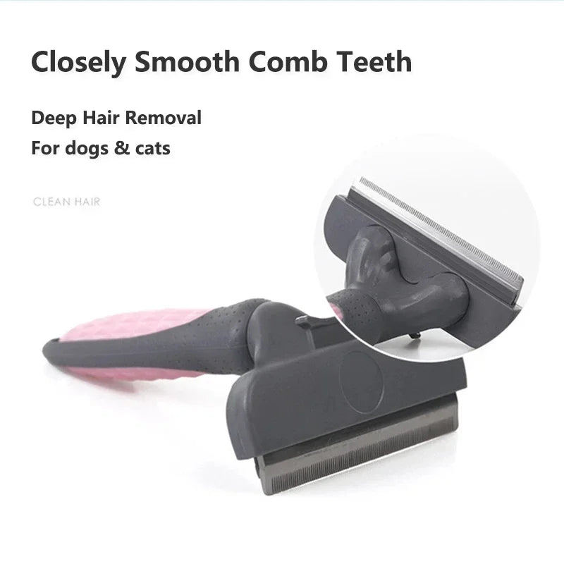 Double-Sided Pet Grooming Brush for Dogs & Cats