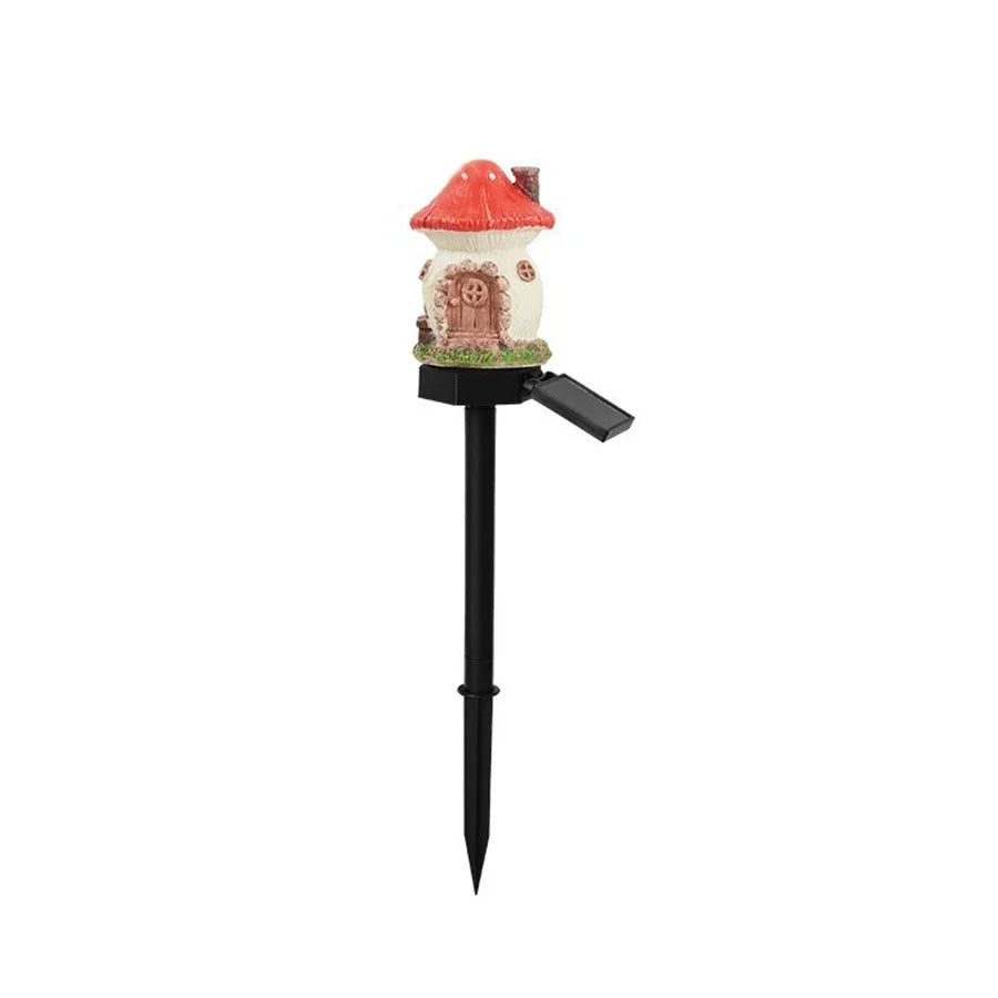LED Solar Miniature Fairy House Light