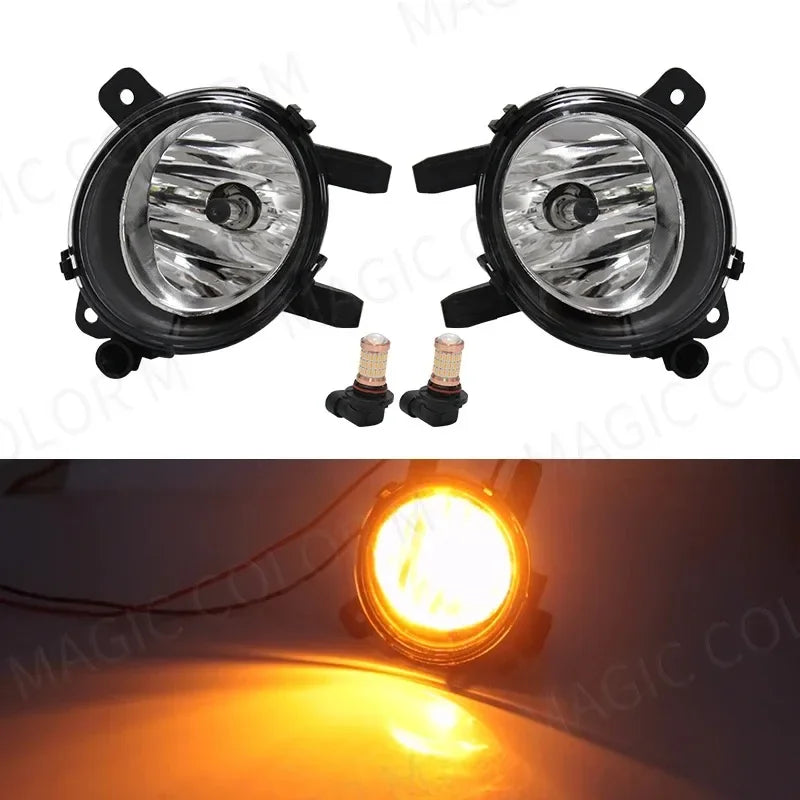 2PCS LED Angel Eye Fog Lamps