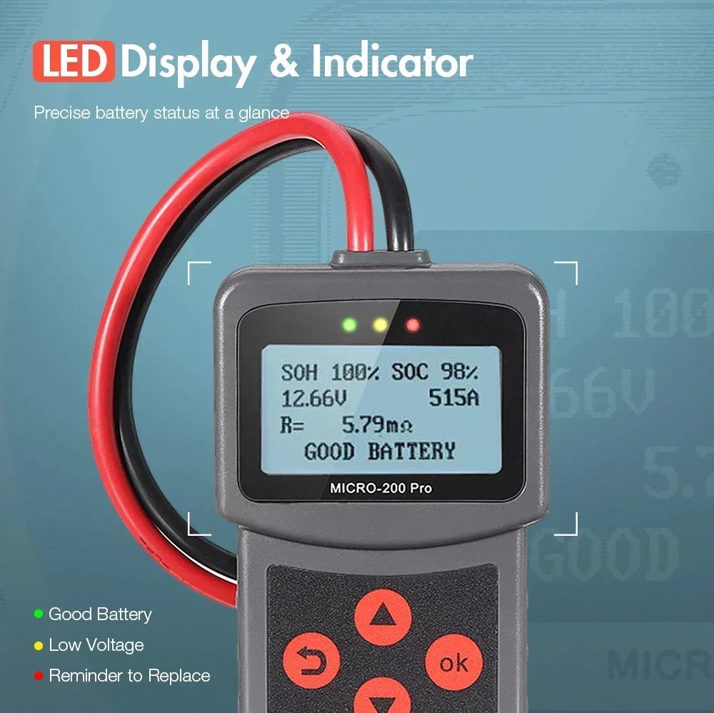 Mechanical Battery Capacity Tester for Garage & Workshop