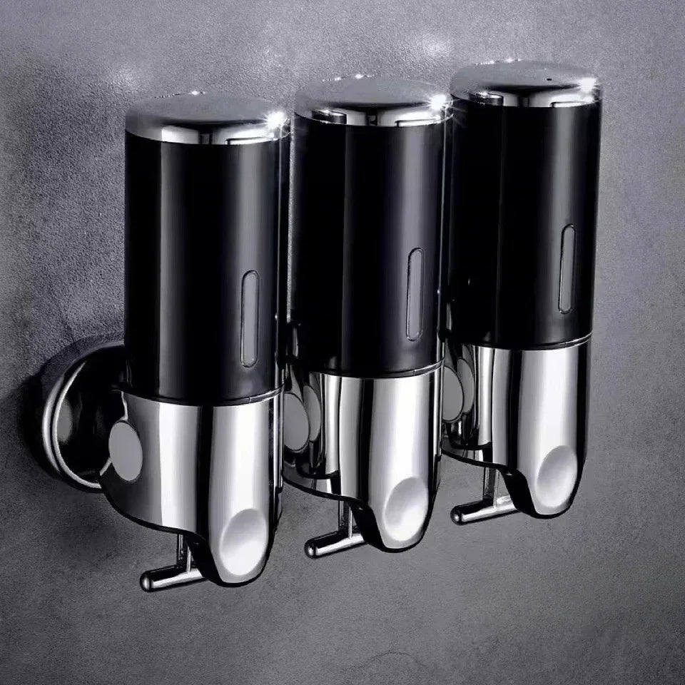 Wall-Mounted Soap & Shampoo Dispenser