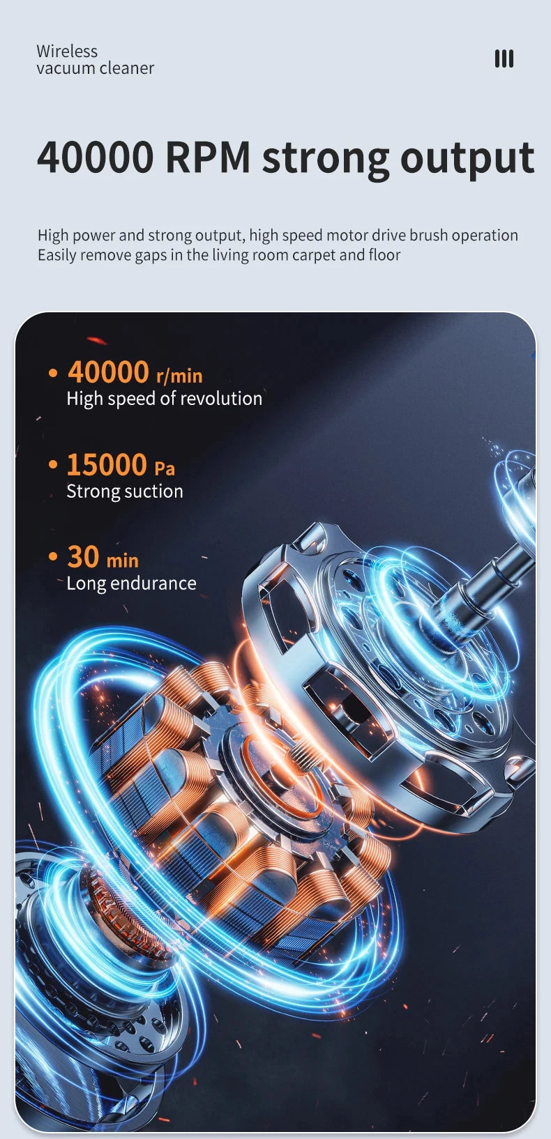 Cordless Lightweight Vacuum Cleaner