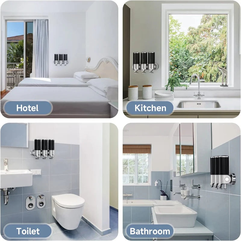 Manual Wall-Mounted Soap Dispenser
