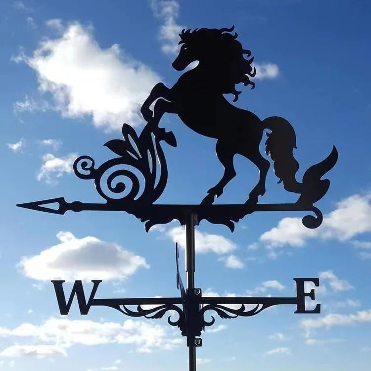 Witch Metal Weathervane