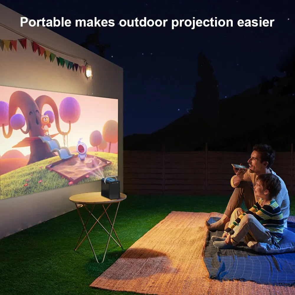 Mini Projector 4K 1080P Android – 300 ANSI WiFi