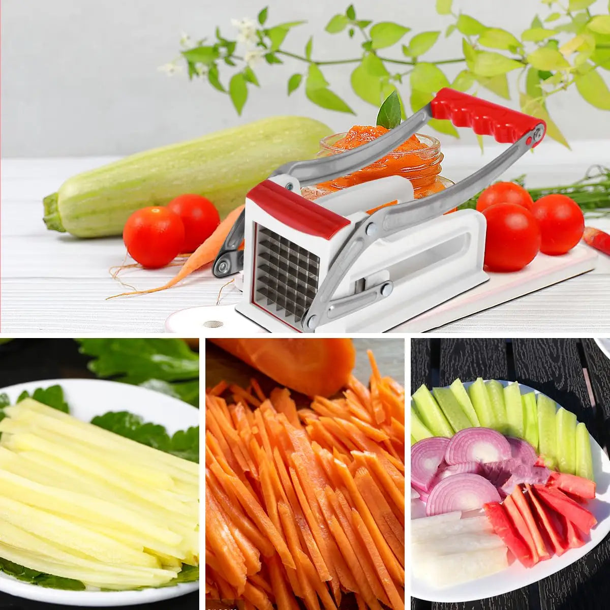 Manual Potato Chipper with 25/49 Holes