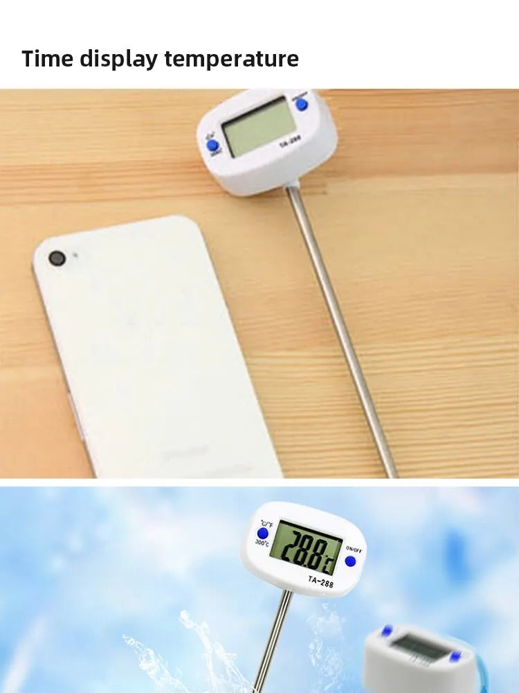 Kitchen Thermometer – For Oil, Coffee, BBQ, Milk & Water