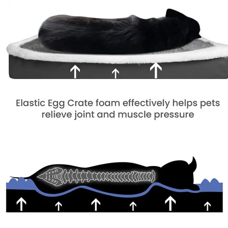 Removable Zipper Dog & Cat Bed Mat
