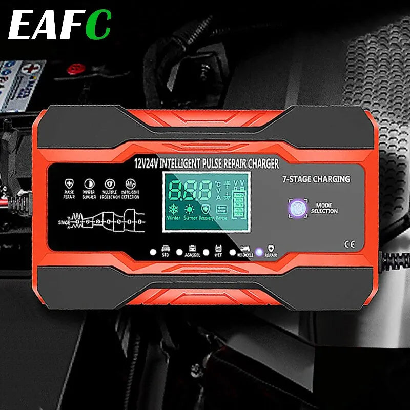 Digital Battery Charger with Pulse Repair