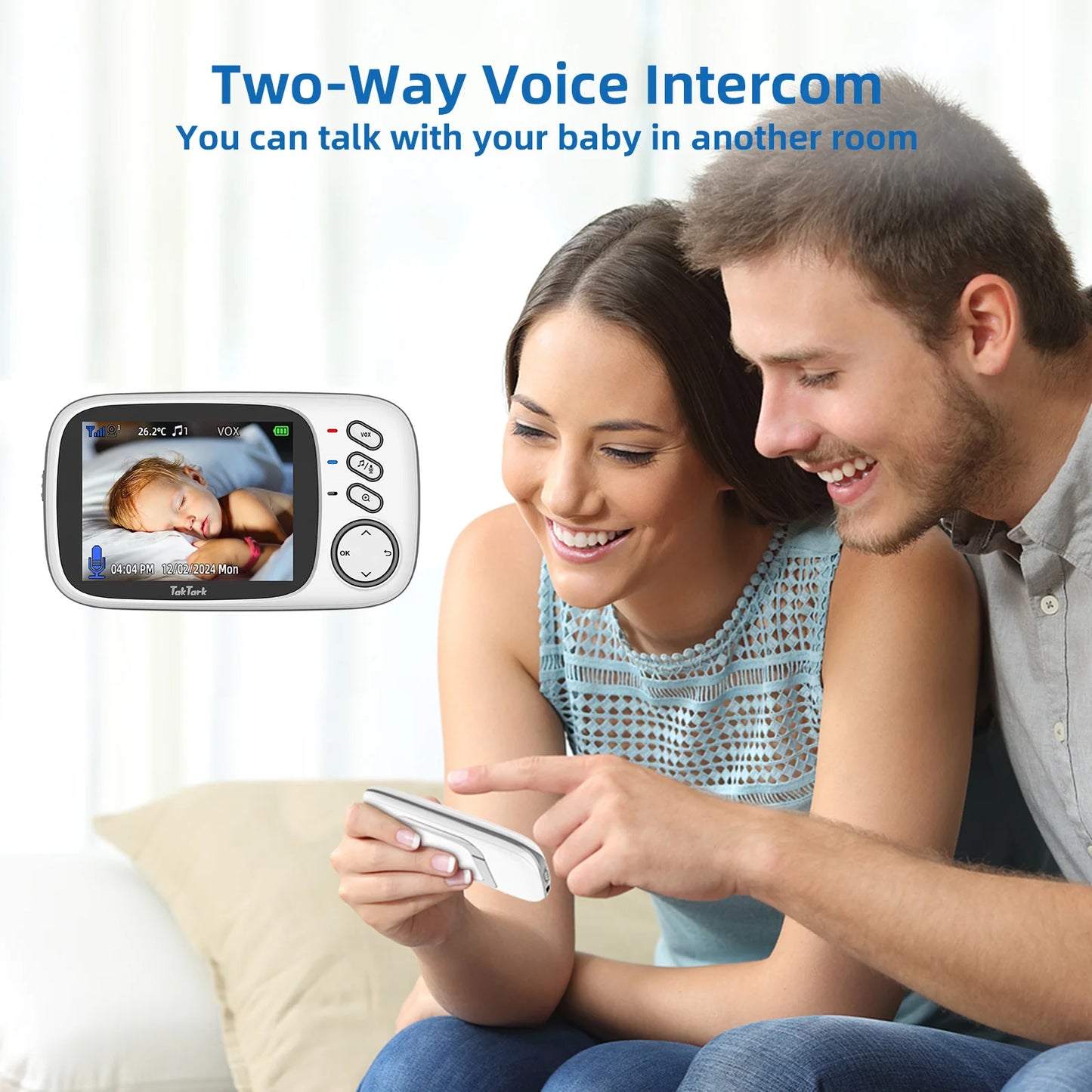 TakTark 3.2" Wireless Baby Monitor