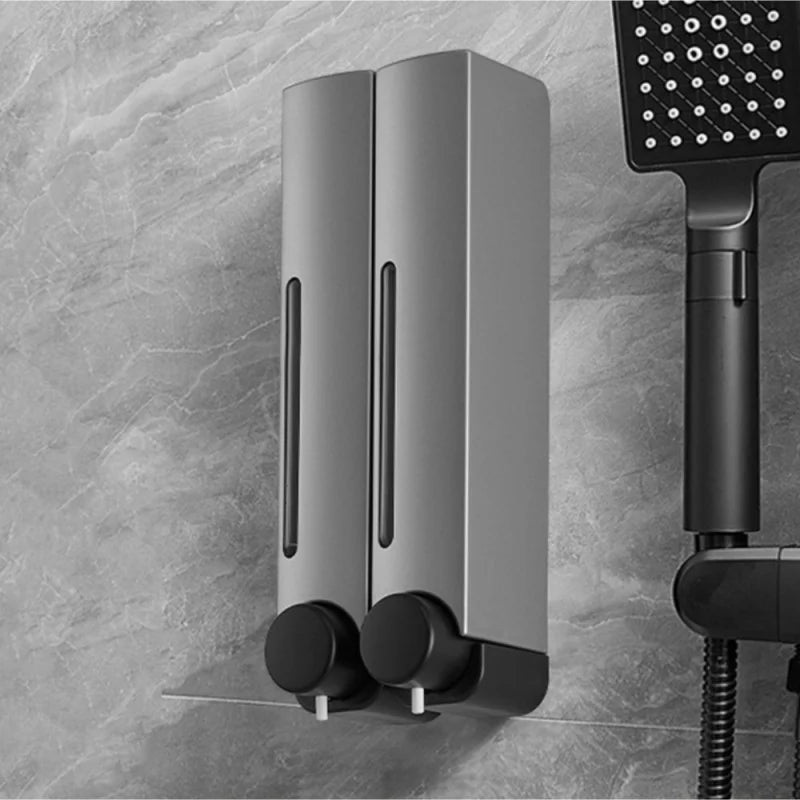 420ml Wall-Mounted Soap & Shampoo Dispenser