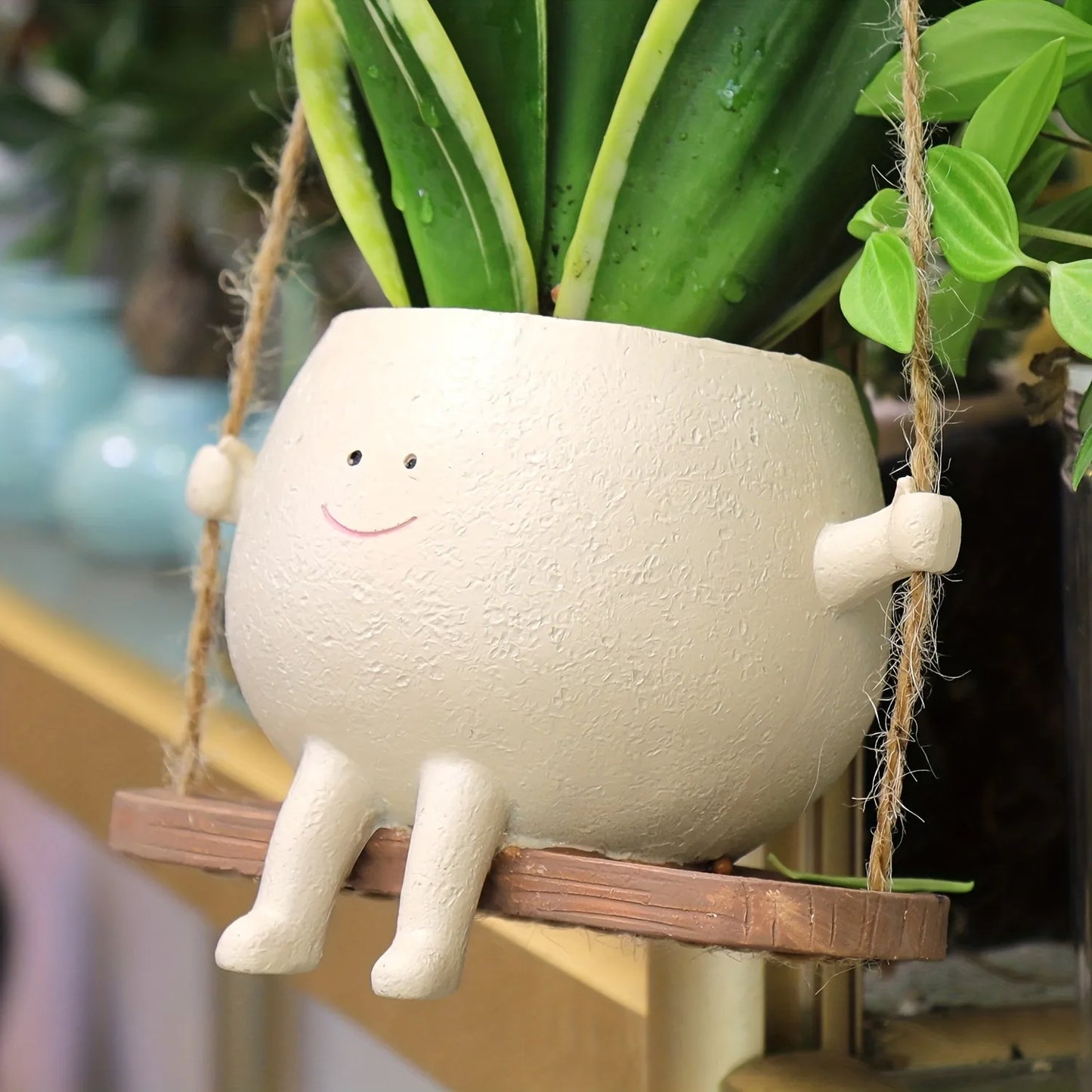 Creative Head Planter for Home & Garden Decor
