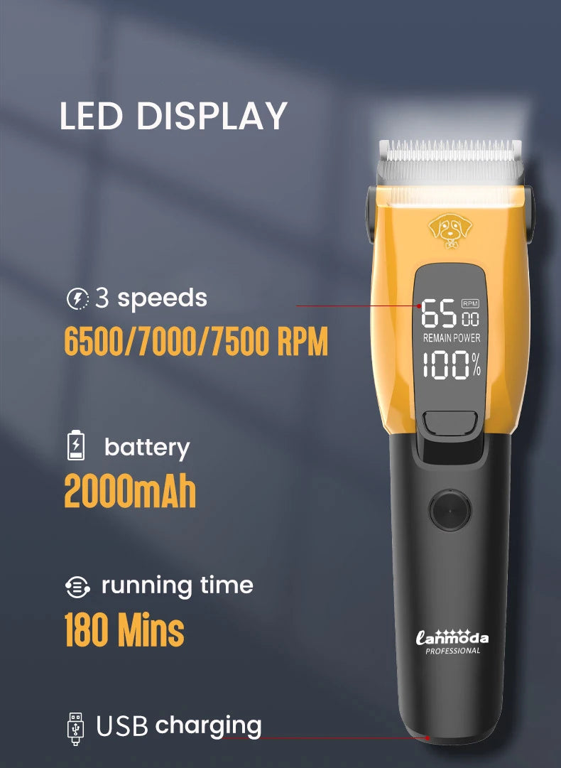 Professional Electric Pet Hair Clipper
