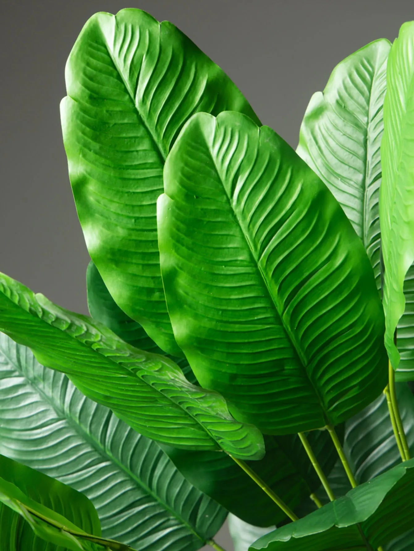 Tropical Fake Banana & Palm Leaves for Home & Garden Decor