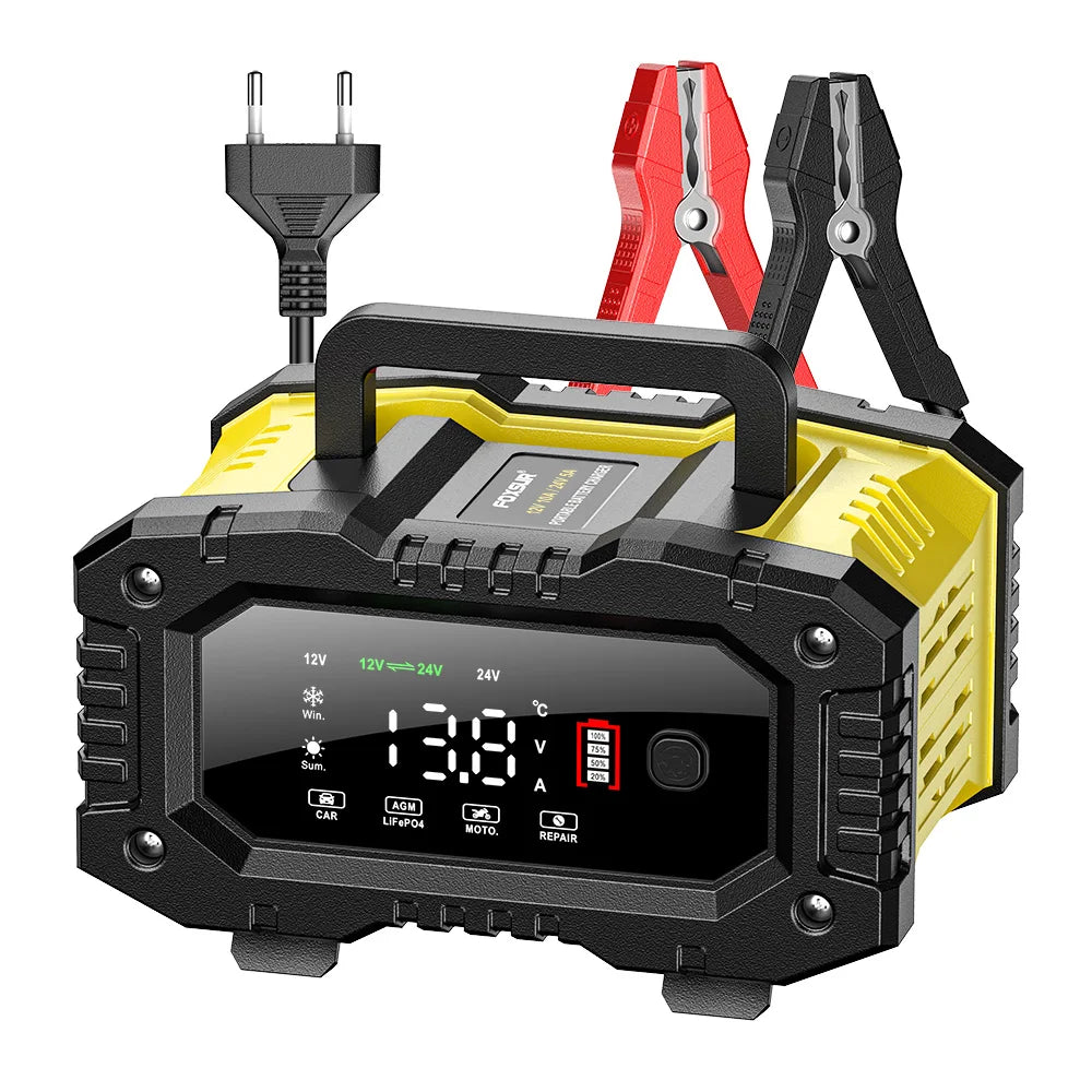 Battery Charger & Repair for AGM, LiFePO4, GEL & Lead-Acid