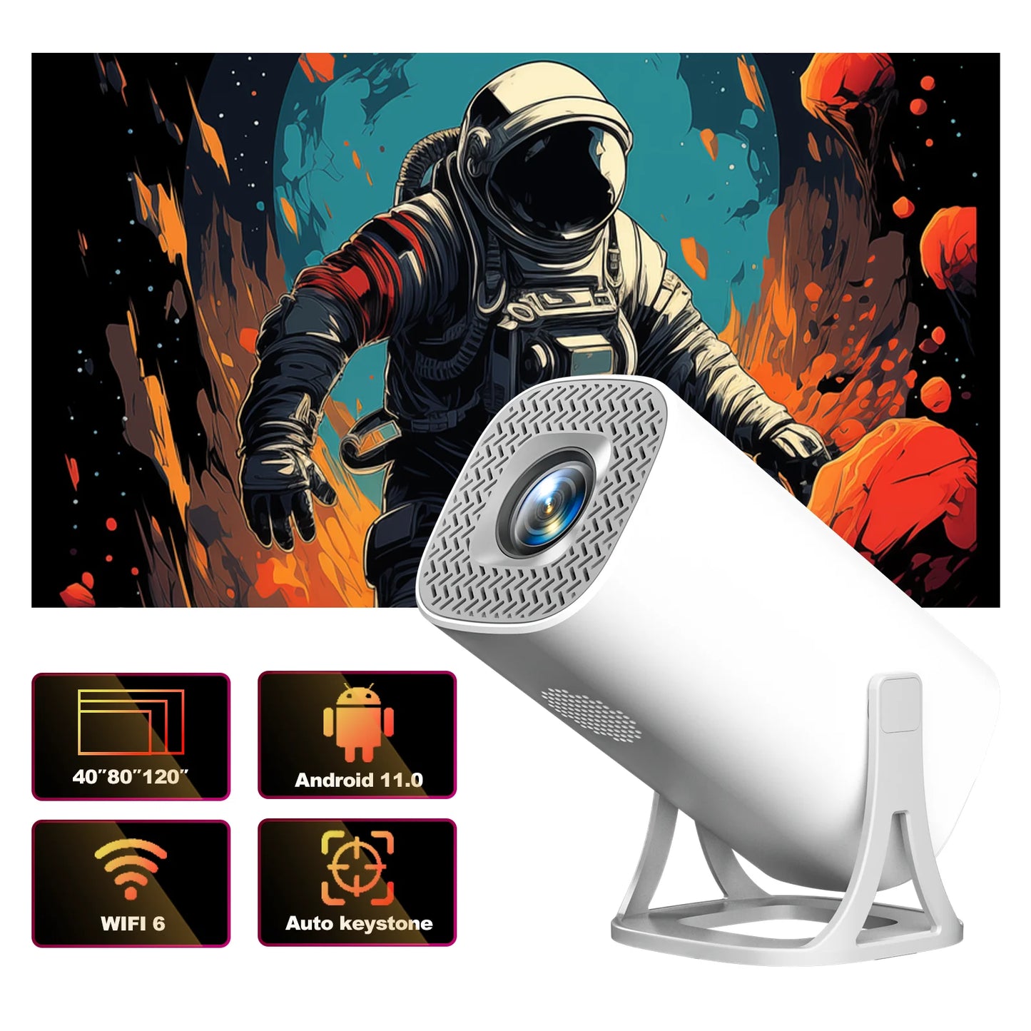 HONGTOP S40 Mini Projector
