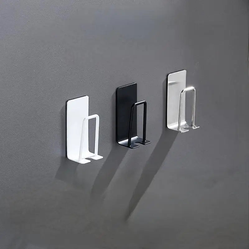 Stainless Steel Wall-Mounted Toothbrush Holder