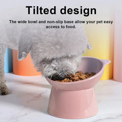 Tilted/Elevated – Helps with digestion