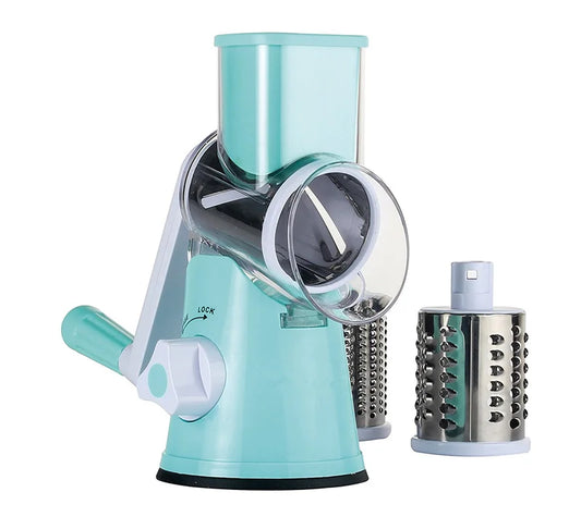 Manual Rotary Vegetable & Cheese Slicer