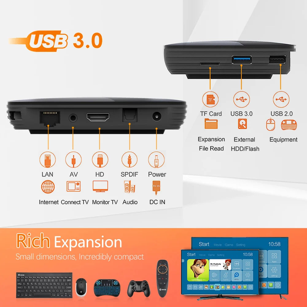 VONTAR X3 8K TV Box