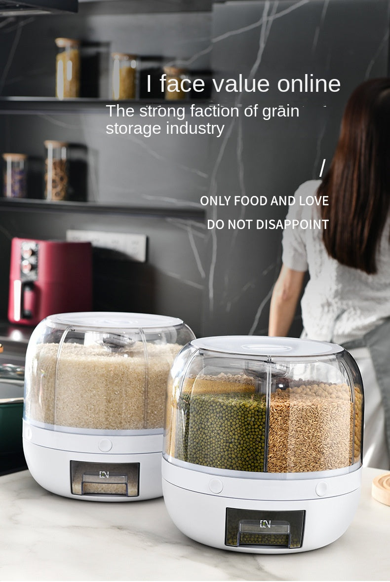 360° Rotating Rice & Cereal Dispenser